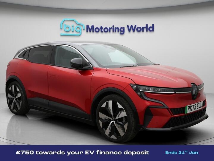 Renault Megane E-Tech 60kWh Techno+ Auto 5dr (optimum Charge) Renault Megane E-Tech 60kWh Techno+ Auto 5dr (optimum Charge)