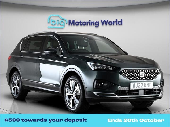 SEAT Tarraco 1.5 TSI EVO XCELLENCE DSG Euro 6 (s/s) 5dr