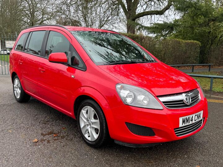 Vauxhall Zafira 1.8 16V Exclusiv Euro 5 5dr