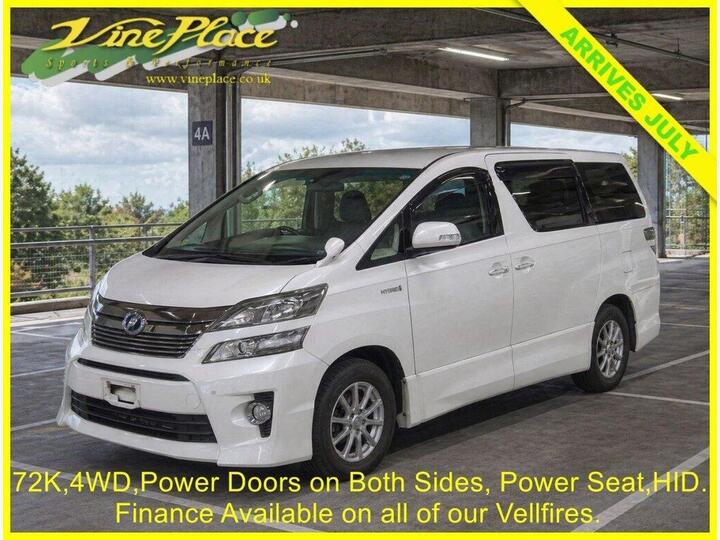 Toyota VELLFIRE 2.4 Hybrid 4WD ZR, 7 Seats,Auto,72K Miles. ++FINANCE AT Www.vineplace.co.uk Toyota VELLFIRE 2.4 Hybrid 4WD ZR, 7 Seats,Auto,72K Miles. ++FINANCE AT Www.vineplace.co.uk