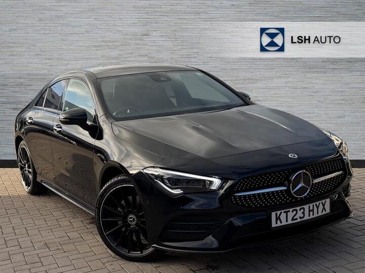 Mercedes-Benz CLA Class 1.3 CLA250e 15.6kWh AMG Line Night Edition (Premium Plus) Coupe 8G-DCT Euro 6 (s/s) 4dr Mercedes-Benz CLA Class 1.3 CLA250e 15.6kWh AMG Line Night Edition (Premium Plus) Coupe 8G-DCT Euro 6 (s/s) 4dr