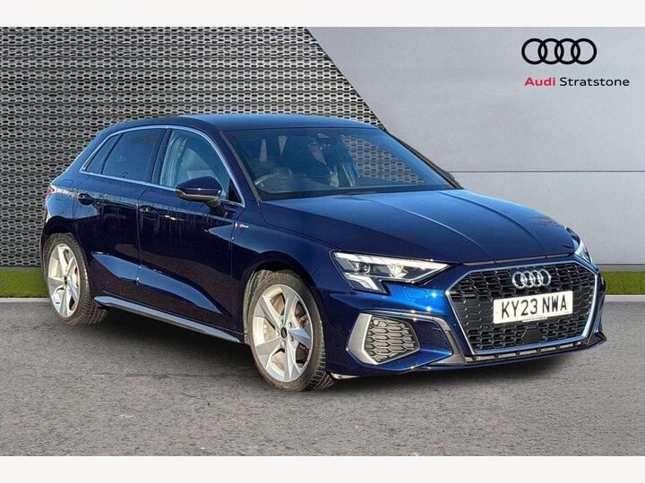 Audi A3 1.0 TFSI 30 S Line Sportback S Tronic Euro 6 (s/s) 5dr