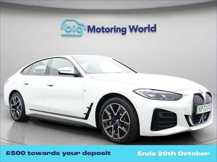 BMW I4 40 83.9kWh M Sport Gran Coupe Auto EDrive 5dr