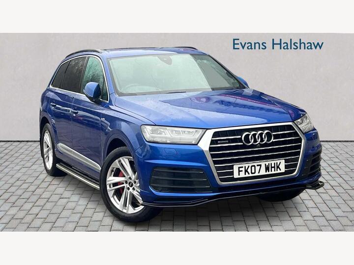 Audi Q7 DIESEL ESTATE 3.0 TDI V6 S Line Tiptronic Quattro Euro 6 (s/s) 5dr