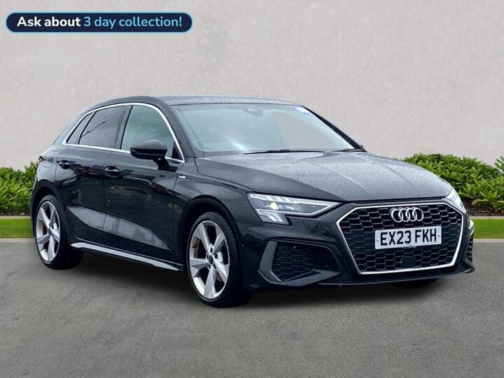 Audi A3 1.0 TFSI 30 S Line Sportback S Tronic Euro 6 (s/s) 5dr