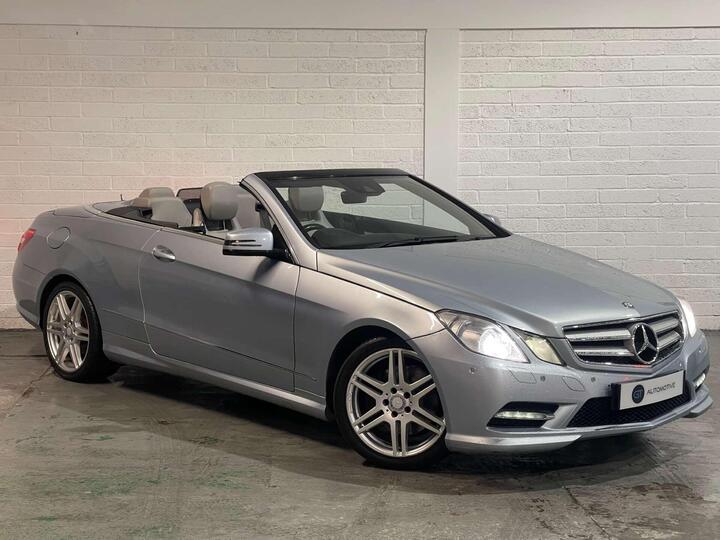 Mercedes-Benz E Class 1.8 E200 BlueEfficiency Sport Cabriolet G-Tronic+ Euro 5 (s/s) 2dr