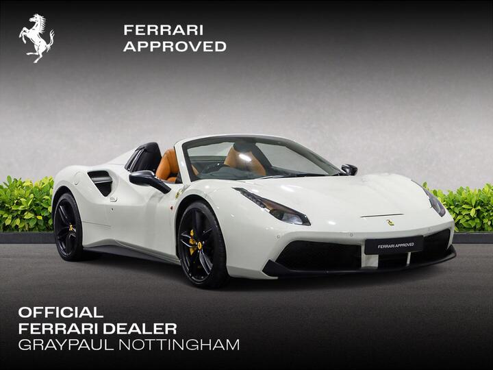 Ferrari 488 3.9T V8 Spider F1 DCT Euro 6 (s/s) 2dr