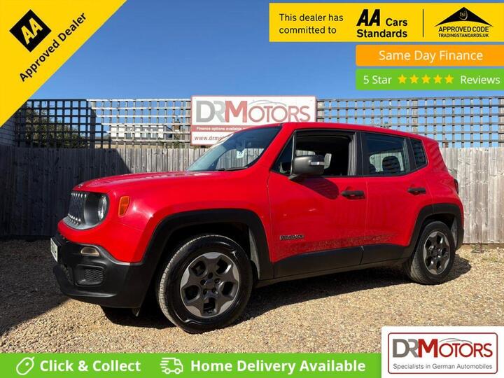 Jeep RENEGADE 1.6 MultiJetII Sport Euro 5 (s/s) 5dr Jeep RENEGADE 1.6 MultiJetII Sport Euro 5 (s/s) 5dr