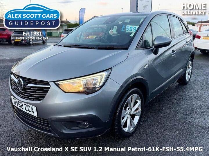 Vauxhall Crossland X 1.2 SE Euro 6 5dr Vauxhall Crossland X 1.2 SE Euro 6 5dr
