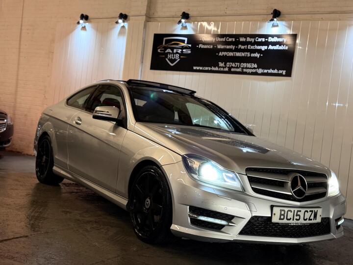 Mercedes-Benz C Class 2.1 C220 CDI AMG Sport Edition G-Tronic+ Euro 5 (s/s) 2dr