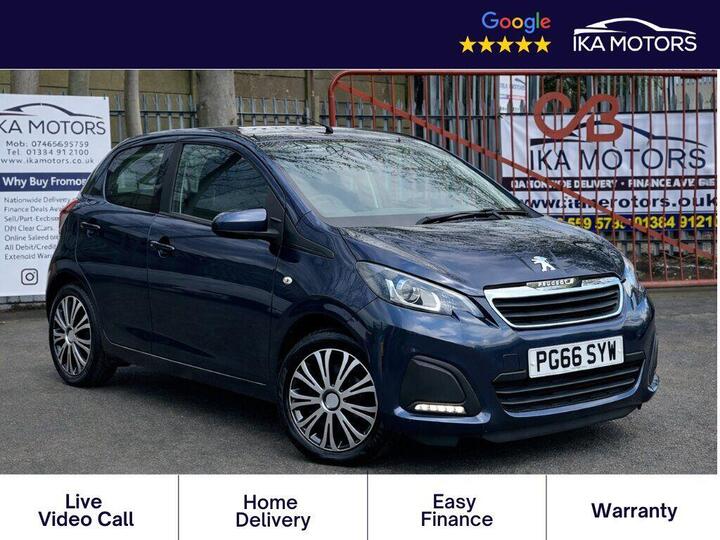 Peugeot 108 1.0 Active 2 Tronic Euro 6 5dr Peugeot 108 1.0 Active 2 Tronic Euro 6 5dr
