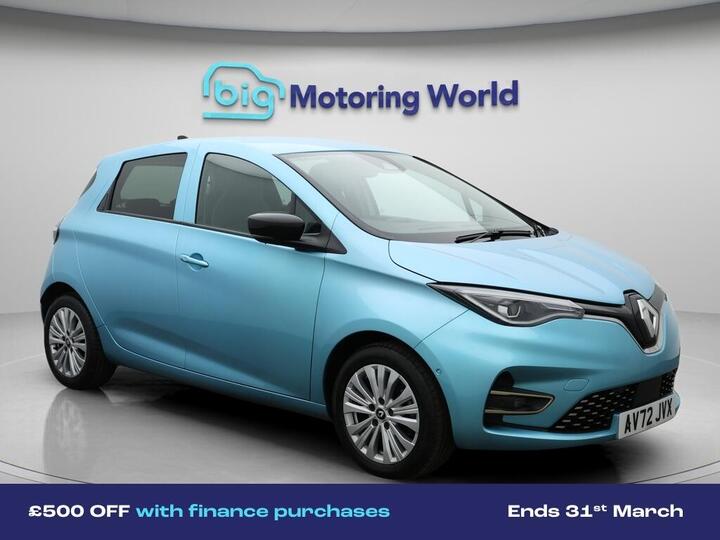Renault Zoe R135 EV50 52kWh Techno Auto 5dr (Boost Charge)