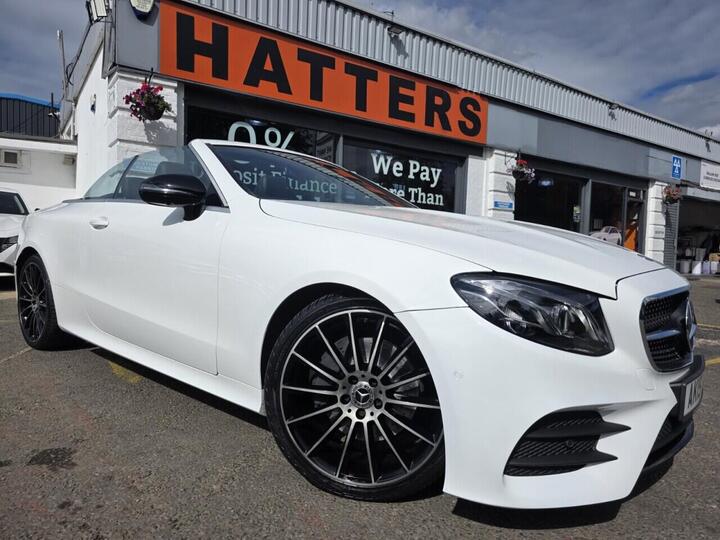Mercedes-Benz E CLASS 2.0 E220d AMG Line Cabriolet G-Tronic+ Euro 6 (s/s) 2dr