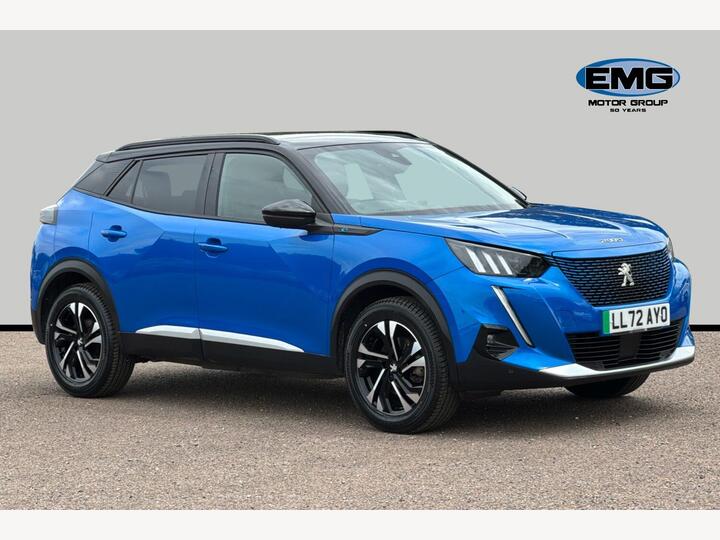 Peugeot E 2008 50kWh GT Auto 5dr (7kW Charger)