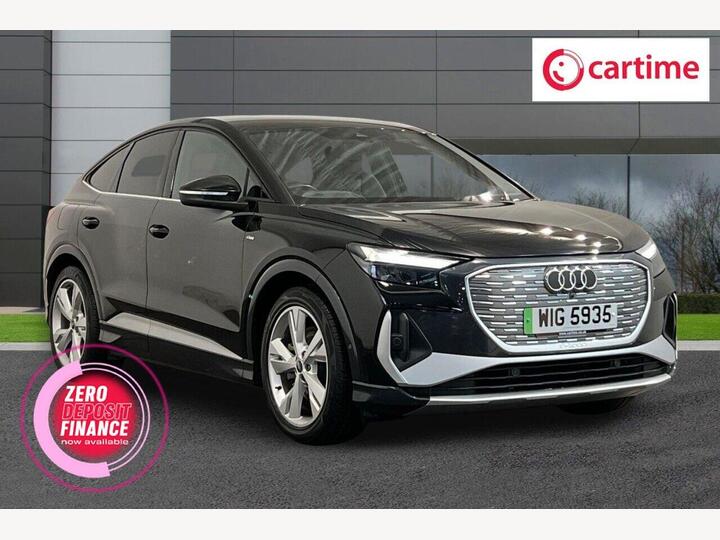 Audi Q4 E-TRON 40 S Line Sportback Auto 5dr 82kWh