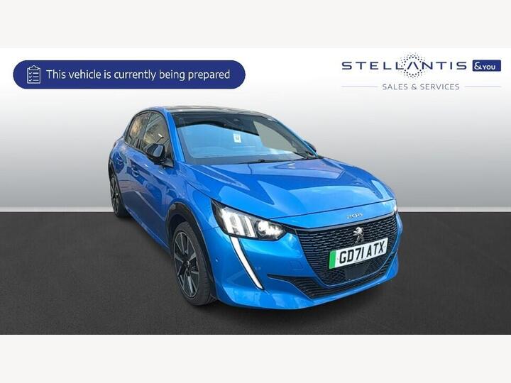 Peugeot E-208 50kWh GT Auto 5dr (7kW Charger)