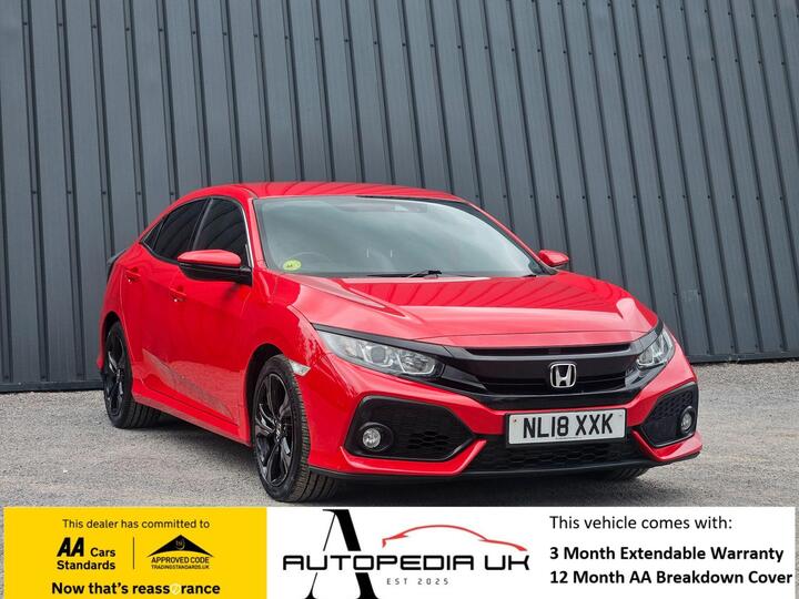 Honda Civic 1.0 VTEC Turbo SR Euro 6 (s/s) 5dr
