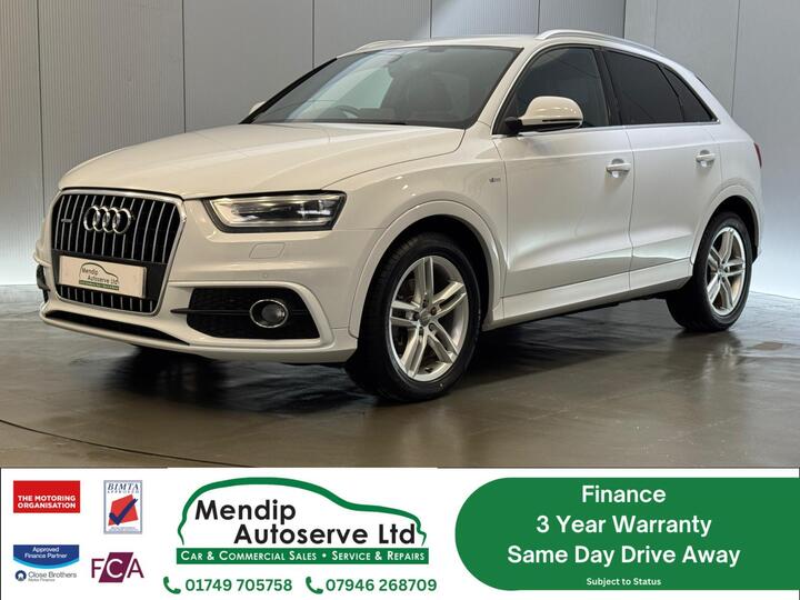 Audi Q3 2.0 TFSI S Line SUV 5dr Petrol S Tronic Quattro Euro 6 (s/s) (Nav) (211PS)