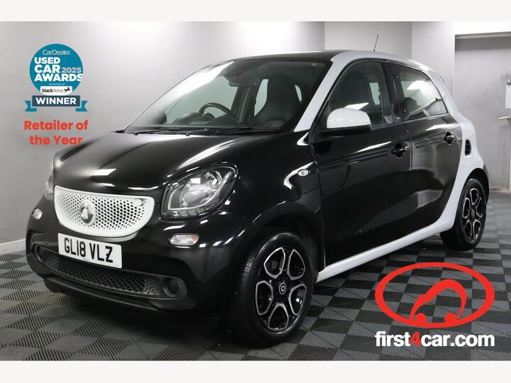 Smart Forfour 0.9T Prime (Premium) Twinamic Euro 6 (s/s) 5dr