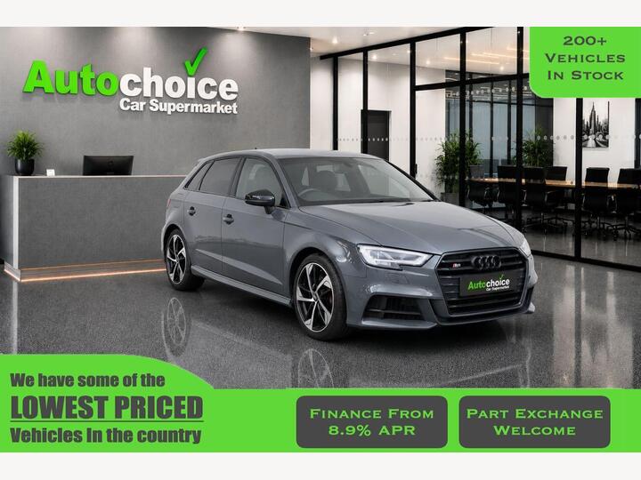 Audi S3 2.0 TFSI Black Edition Sportback S Tronic Quattro Euro 6 (s/s) 5dr