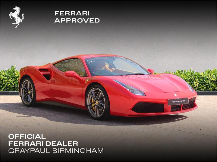 Ferrari 488 GTB 3.9T V8 GTB F1 DCT Euro 6 (s/s) 2dr