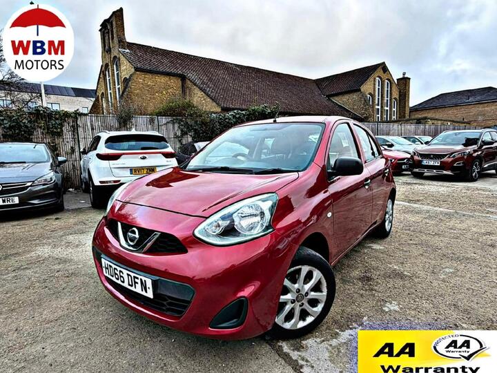 Nissan Micra 1.2 Vibe Euro 6 5dr Nissan Micra 1.2 Vibe Euro 6 5dr