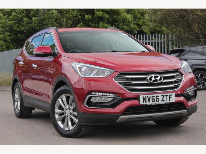 Hyundai Santa Fe 2.2 CRDi Blue Drive Premium 4WD Euro 6 (s/s) 5dr Hyundai Santa Fe 2.2 CRDi Blue Drive Premium 4WD Euro 6 (s/s) 5dr