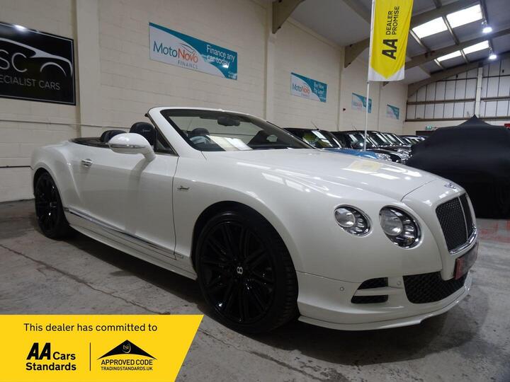 Bentley Continental 6.0 W12 GTC Speed Auto 4WD Euro 5 2dr Bentley Continental 6.0 W12 GTC Speed Auto 4WD Euro 5 2dr