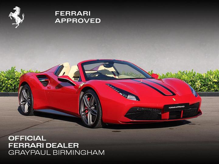 Ferrari 488 3.9T V8 Spider F1 DCT Euro 6 (s/s) 2dr