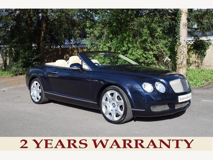 Bentley Continental 6.0 W12 GTC Auto 4WD Euro 4 2dr