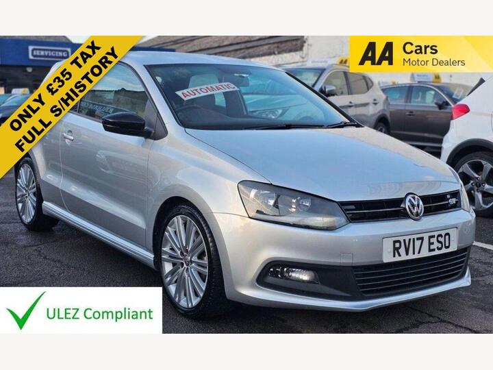 Volkswagen POLO 1.4 TSI BlueMotion Tech ACT BlueGT DSG Euro 6 (s/s) 3dr Volkswagen POLO 1.4 TSI BlueMotion Tech ACT BlueGT DSG Euro 6 (s/s) 3dr