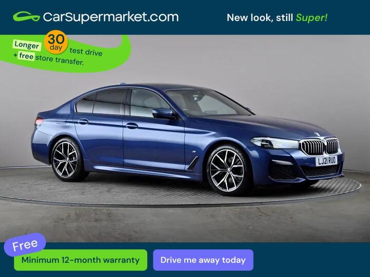 BMW 5 Series 2.0 520d MHT M Sport Steptronic Euro 6 (s/s) 4dr