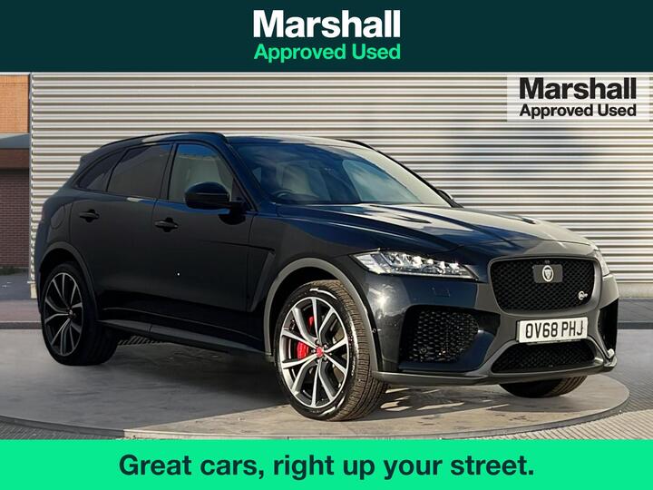 Jaguar F-PACE 5.0 V8 SVR Quickshift AWD Euro 6 (s/s) 5dr