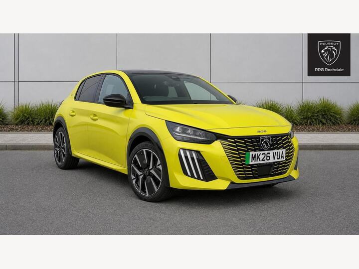 Peugeot E-208 51kWh GT Auto 5dr (7.4kW Charger)