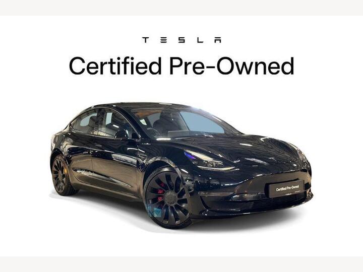 Tesla Model 3 (Dual Motor) Performance Auto 4WDE 4dr (Performance Upgrade)
