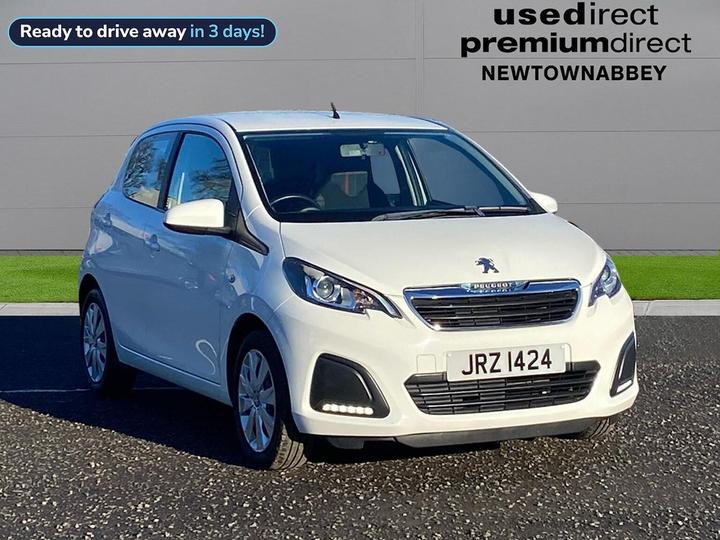 Peugeot 108 1.0 VTi Active 2 Tronic Euro 5 5dr Euro 5