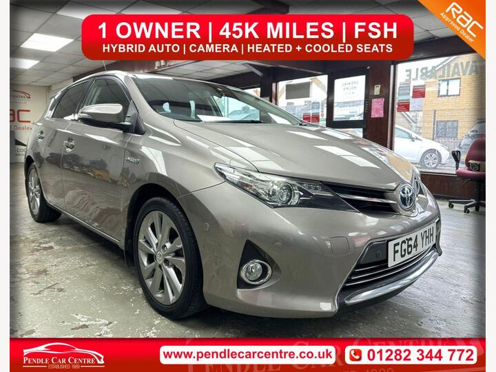 Toyota AURIS 1.8 VVT-h Excel CVT Euro 5 (s/s) 5dr