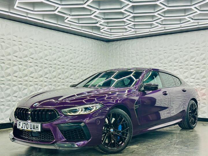 BMW M8 Gran Coupe 4.4i V8 Competition Steptronic 4WD Euro 6 (s/s) 4dr BMW M8 Gran Coupe 4.4i V8 Competition Steptronic 4WD Euro 6 (s/s) 4dr