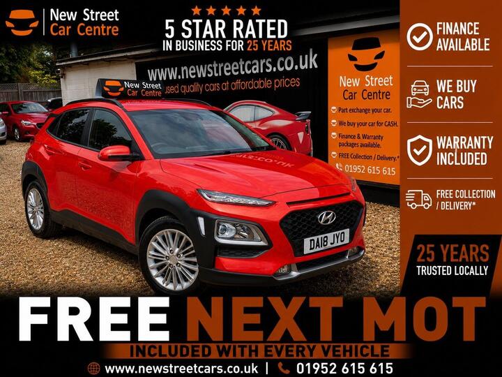 Hyundai KONA 1.0 T-GDi Blue Drive SE Euro 6 (s/s) 5dr