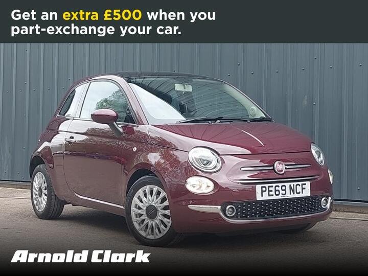 Fiat 500 1.2 Lounge Euro 6 (s/s) 3dr