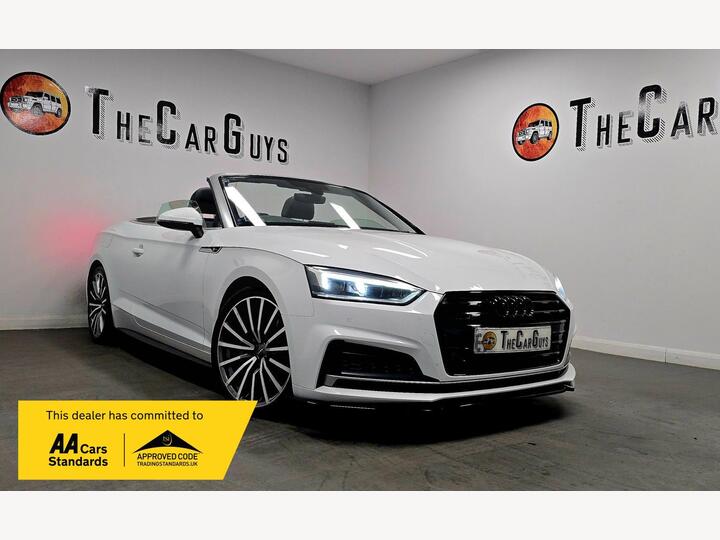 Audi A5 Cabriolet 2.0 TDI 40 S Line S Tronic Quattro Euro 6 (s/s) 2dr