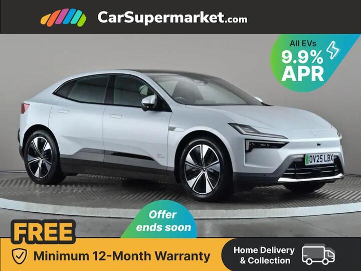 Polestar 4 Single Motor 100kWh Long Range Plus Auto RWD 5dr Polestar 4 Single Motor 100kWh Long Range Plus Auto RWD 5dr