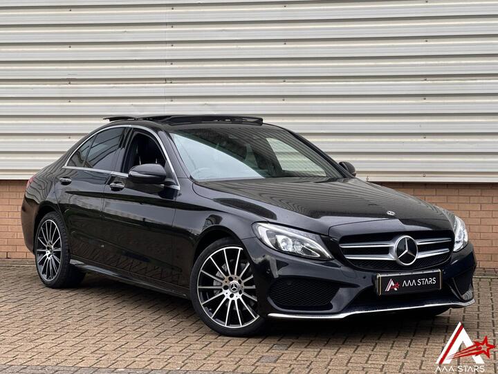 Mercedes-Benz C CLASS 2.1 C220d AMG Line (Premium Plus) G-Tronic+ 4MATIC Euro 6 (s/s) 4dr Mercedes-Benz C CLASS 2.1 C220d AMG Line (Premium Plus) G-Tronic+ 4MATIC Euro 6 (s/s) 4dr
