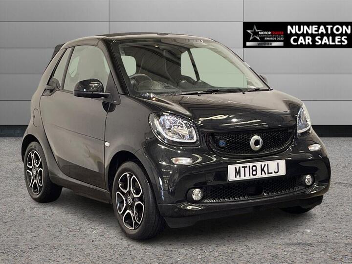 Smart FORTWO 17.6kWh Prime (Premium Plus) Cabriolet Auto 2dr