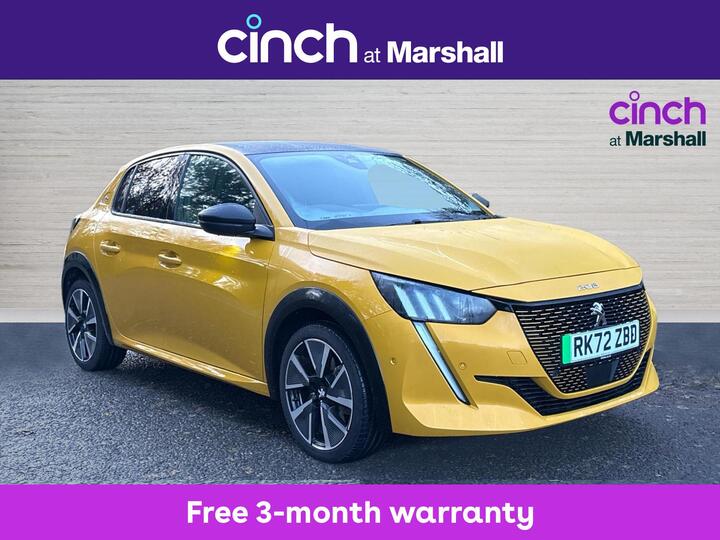 Peugeot E-208 50kWh GT Auto 5dr (7kW Charger)