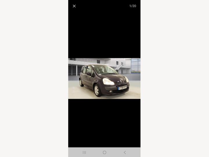 Renault Grand Modus 1.6 VVT Dynamique Auto Euro 4 5dr