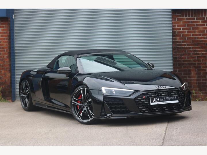 Audi R8 5.2 FSI V10 Performance Carbon Black Spyder S Tronic Quattro Euro 6 (s/s) 2dr
