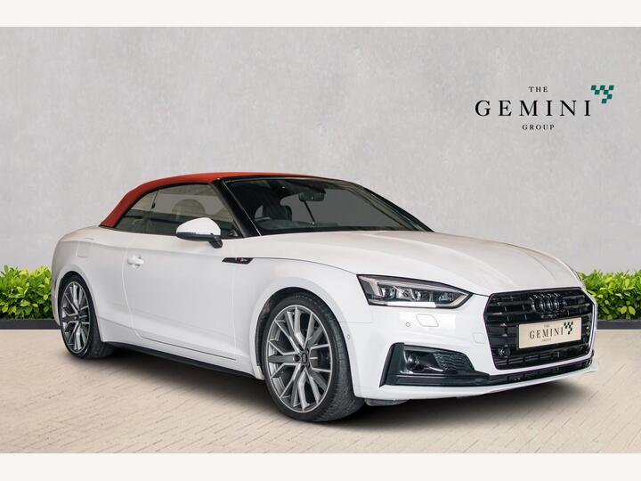 Audi A5 Cabriolet 2.0 TFSI 40 Vorsprung S Tronic Euro 6 (s/s) 2dr Audi A5 Cabriolet 2.0 TFSI 40 Vorsprung S Tronic Euro 6 (s/s) 2dr