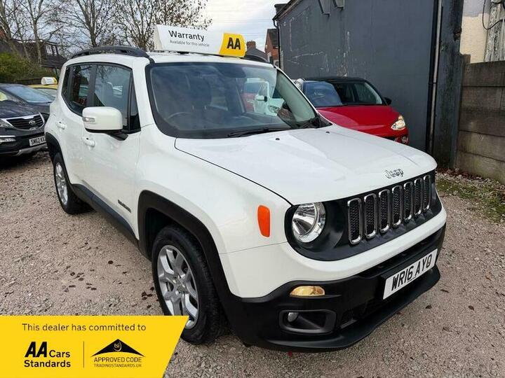 Jeep Renegade 1.4T MultiAirII Longitude Euro 6 (s/s) 5dr Jeep Renegade 1.4T MultiAirII Longitude Euro 6 (s/s) 5dr