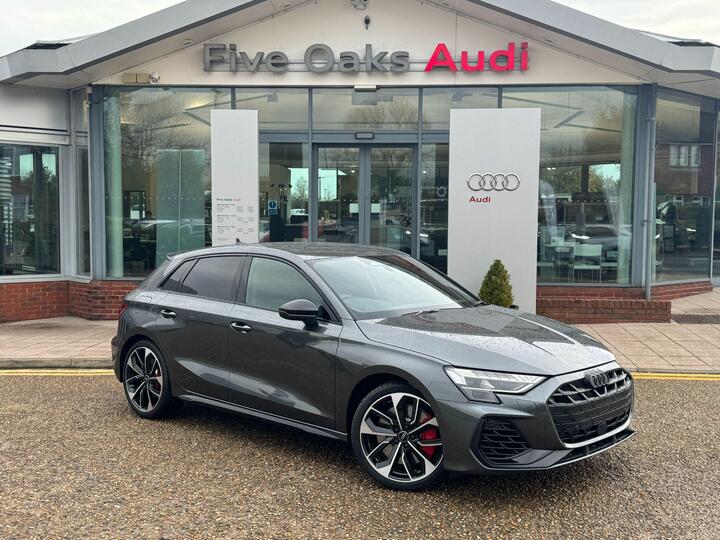 Audi S3 2.0 TFSI Black Edition Sportback S Tronic Quattro Euro 6 (s/s) 5dr